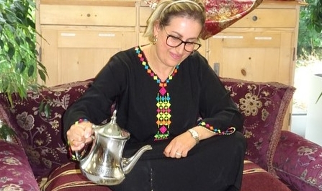 Marokkanische Teetradition wurde auch geboten.